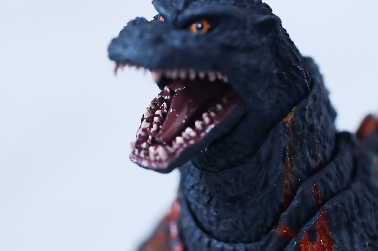 S.H.モンスターアーツ　ゴジラ（1995／バーニングゴジラ） 70周年特別記念Ver.　レビュー　本体