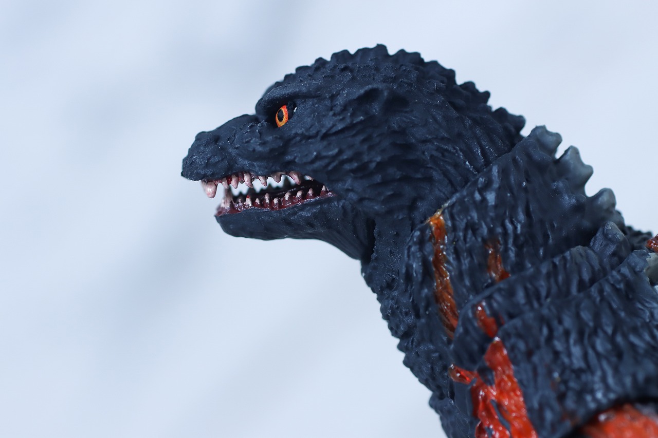 S.H.モンスターアーツ　ゴジラ（1995／バーニングゴジラ） 70周年特別記念Ver.　レビュー　本体