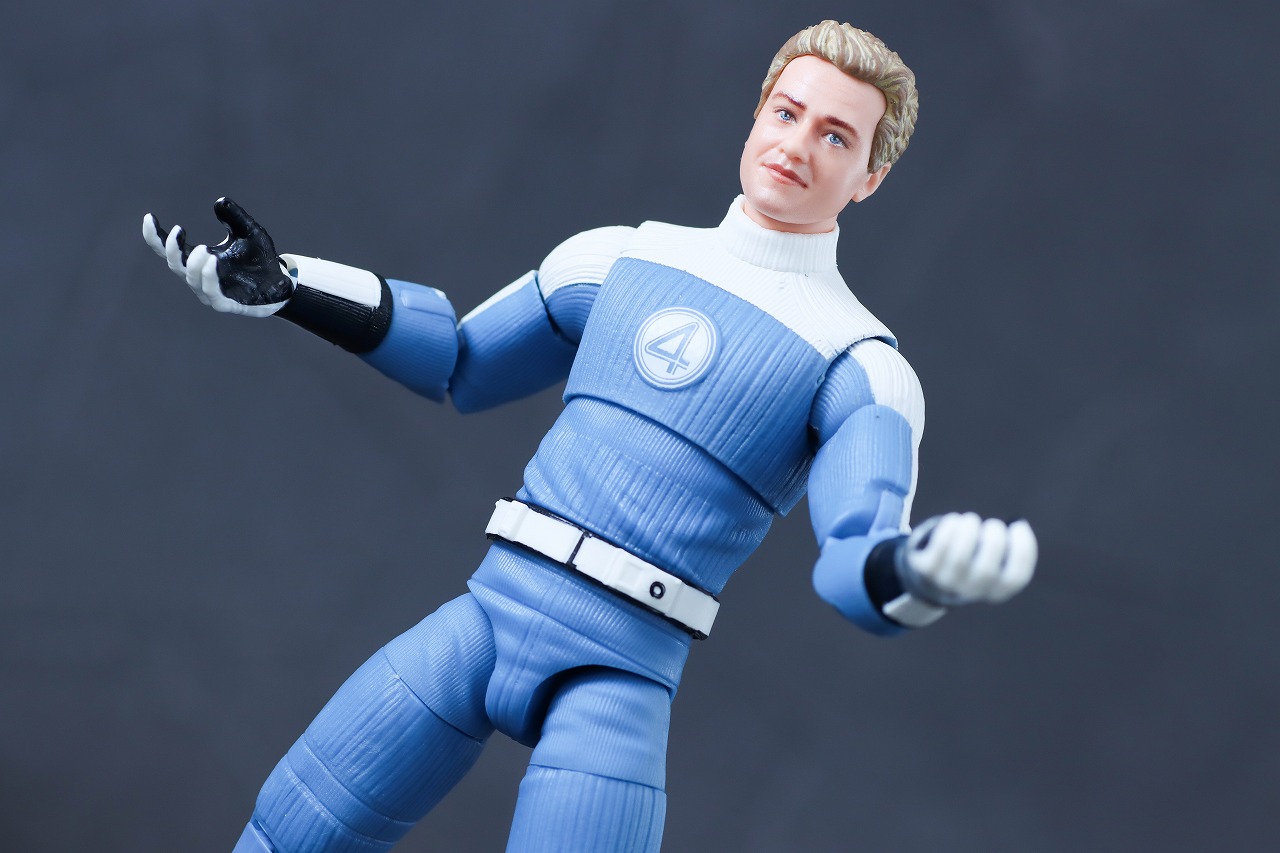 マーベルレジェンド　ジョニー・ストーム（『ファンタスティック4：ファースト・ステップ』）　レビュー　アクション