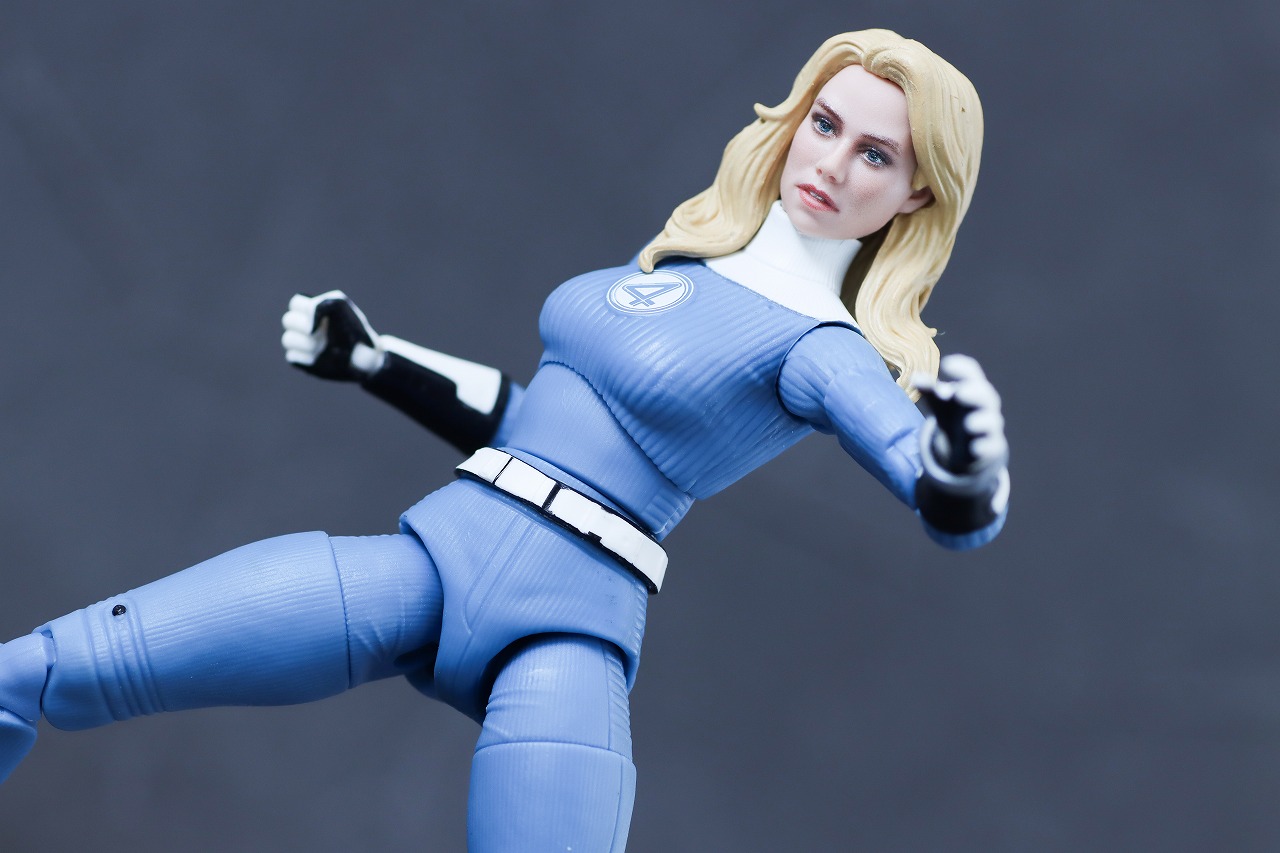 マーベルレジェンド　スー・ストーム　インビジブル・ウーマン（ファンタスティック4：ファースト・ステップ）　レビュー　アクション