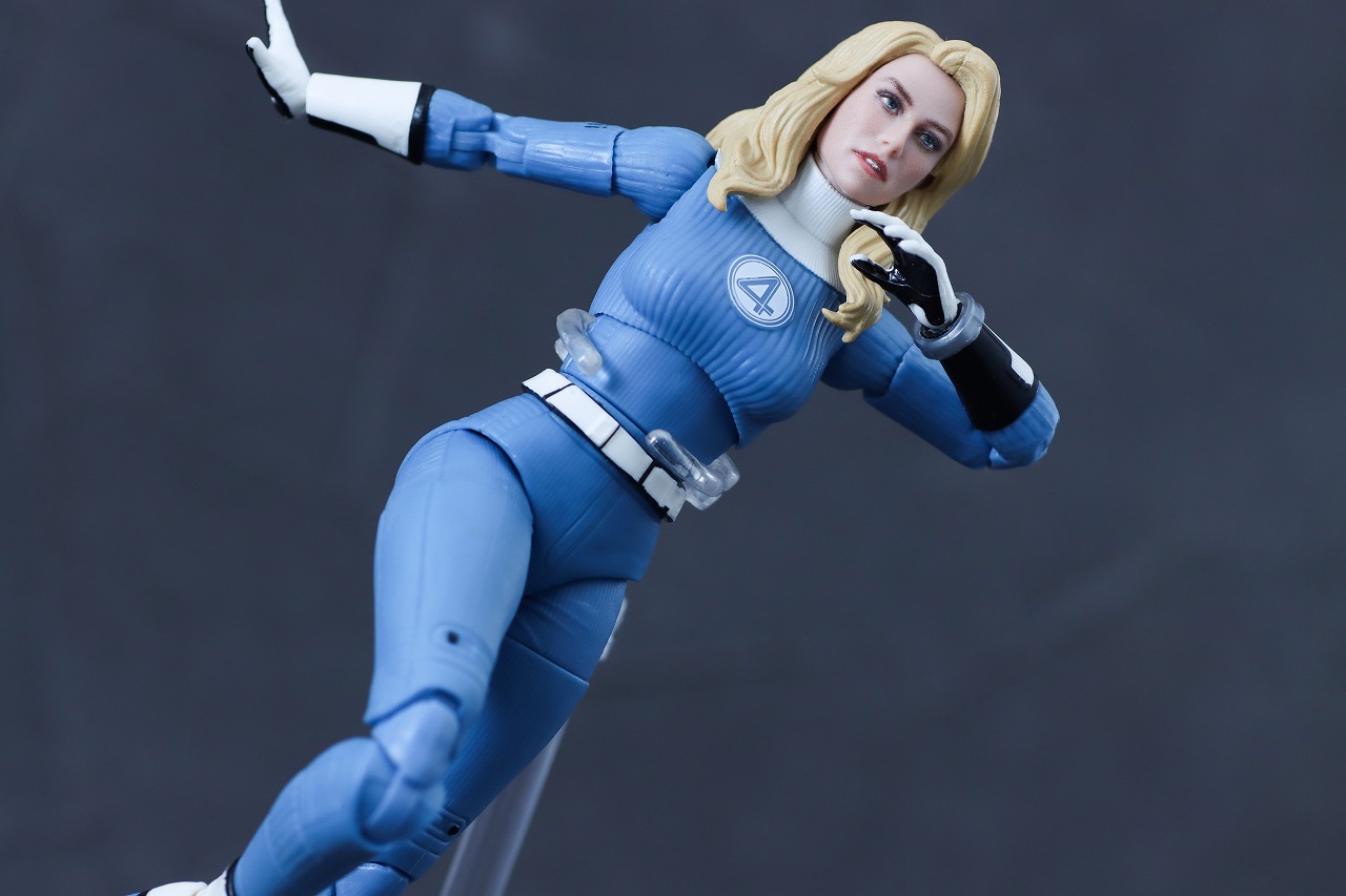 マーベルレジェンド　スー・ストーム　インビジブル・ウーマン（ファンタスティック4：ファースト・ステップ）　レビュー　アクション