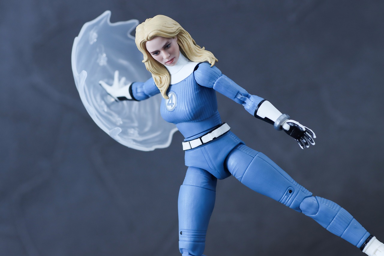 マーベルレジェンド　スー・ストーム　インビジブル・ウーマン（ファンタスティック4：ファースト・ステップ）　レビュー　アクション