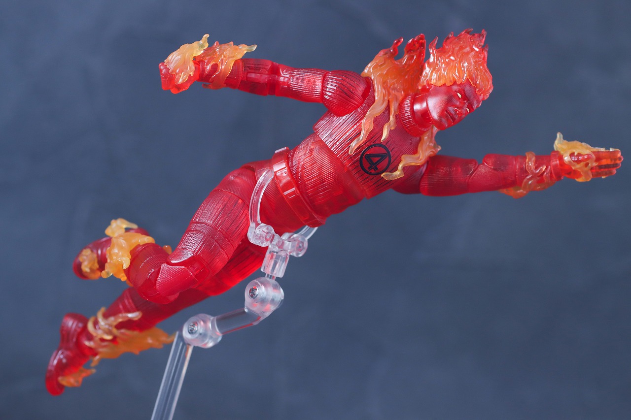 マーベルレジェンド　ヒューマン・トーチ（ファンタスティック4：ファースト・ステップ）　レビュー