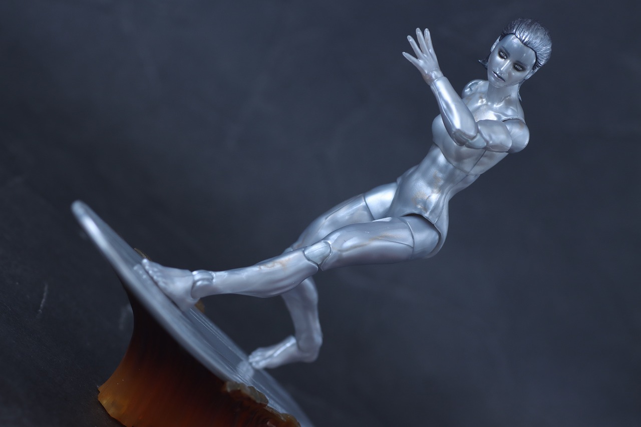 マーベルレジェンド　シルバーサーファー（『ファンタスティック4：ファースト・ステップ』）　レビュー　アクション