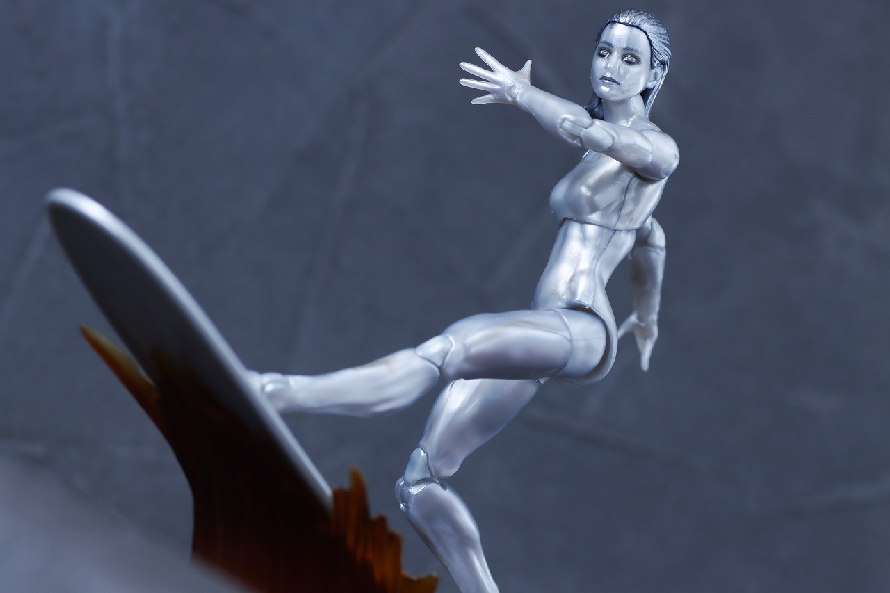 マーベルレジェンド　シルバーサーファー（『ファンタスティック4：ファースト・ステップ』）　レビュー　アクション