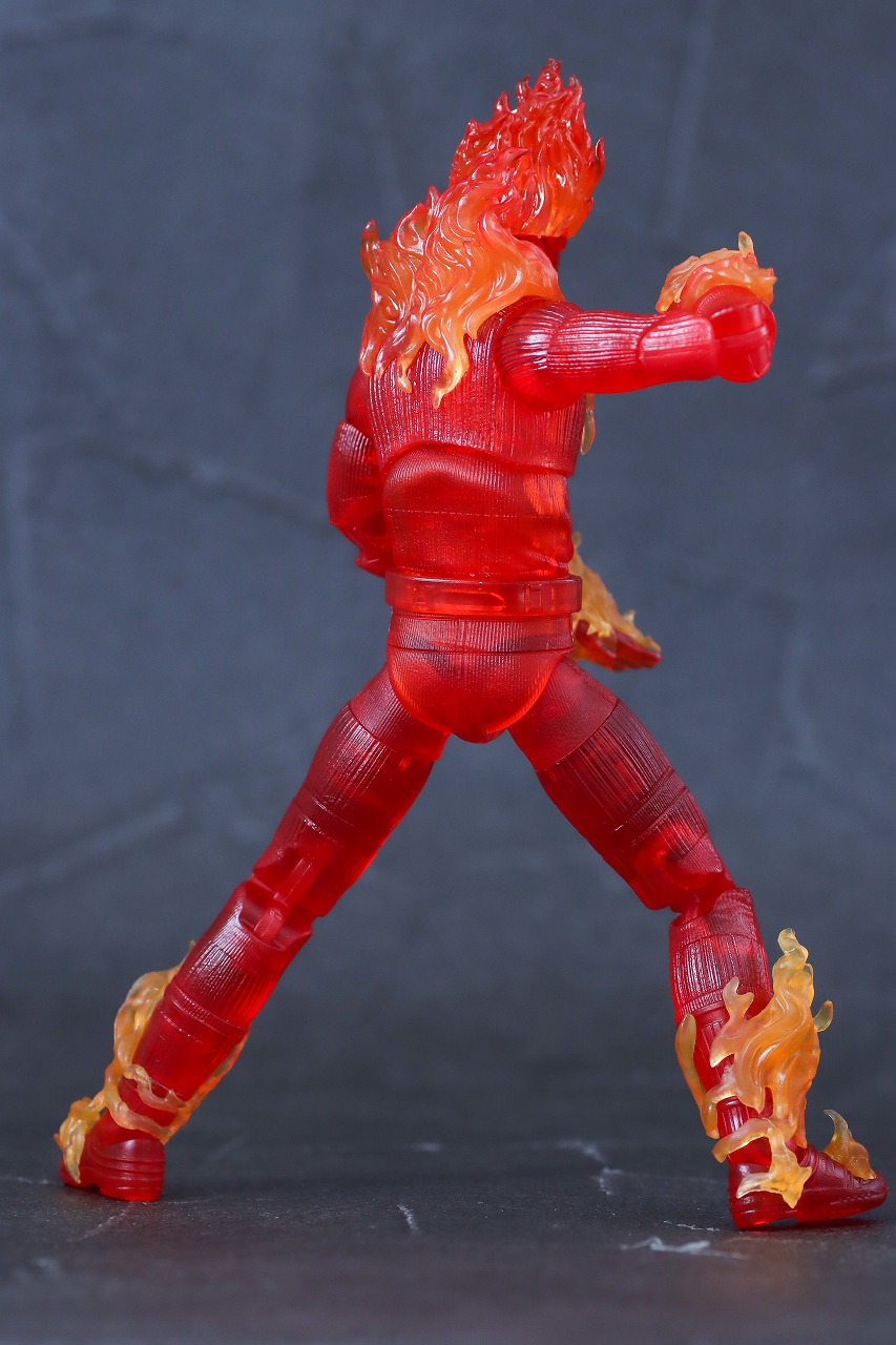 マーベルレジェンド　ヒューマン・トーチ（ファンタスティック4：ファースト・ステップ）　レビュー　本体