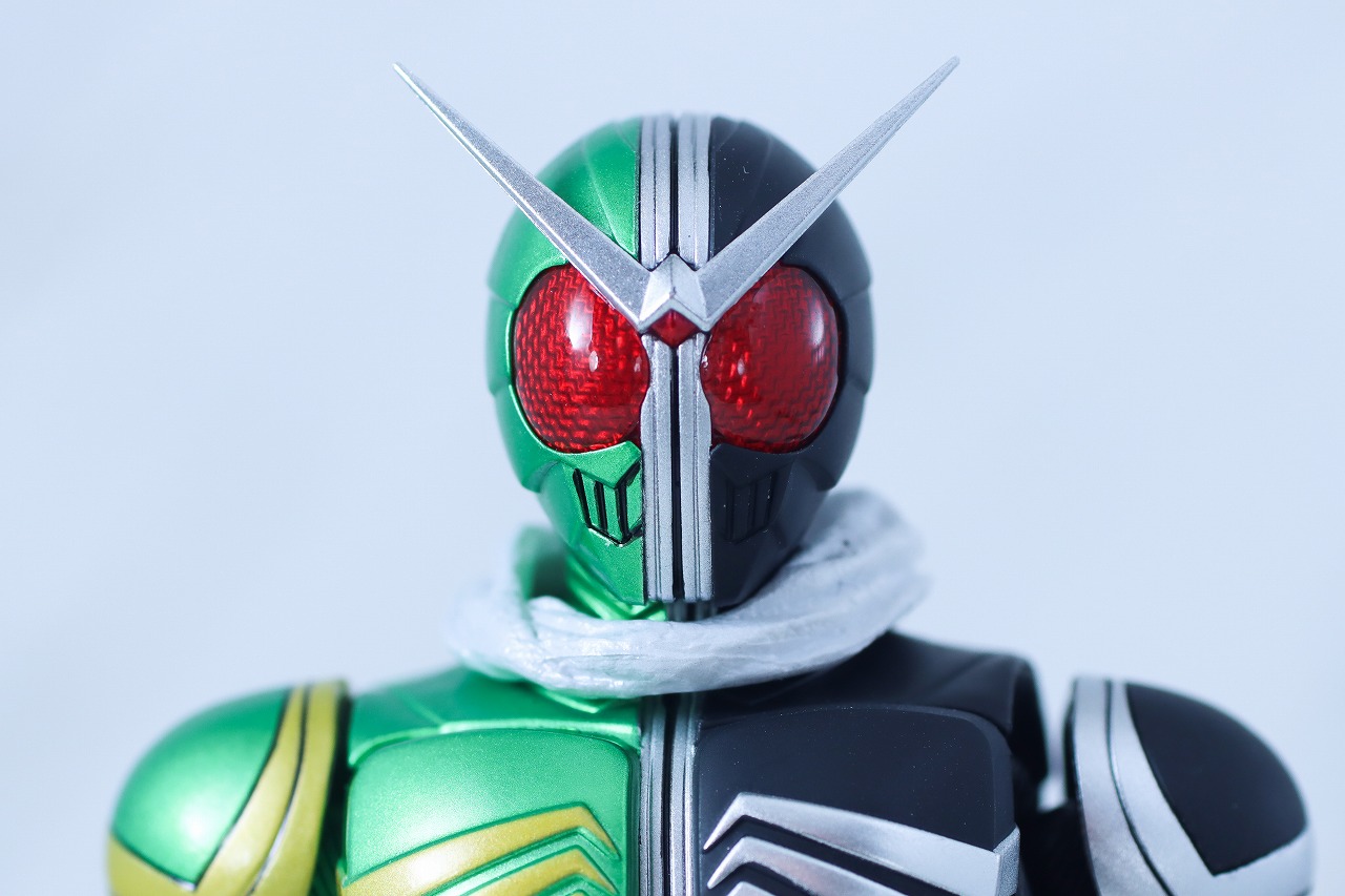 S.H.フィギュアーツ 真骨彫製法　仮面ライダーW サイクロンスカル　レビュー　本体