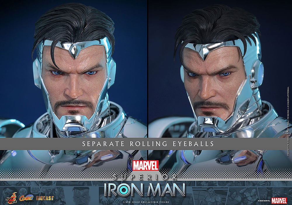 ホットトイズ　コミック・マスターピース DIECAST　スーペリア・アイアンマン