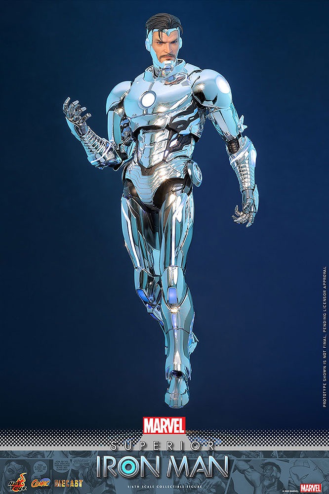 ホットトイズ　コミック・マスターピース DIECAST　スーペリア・アイアンマン