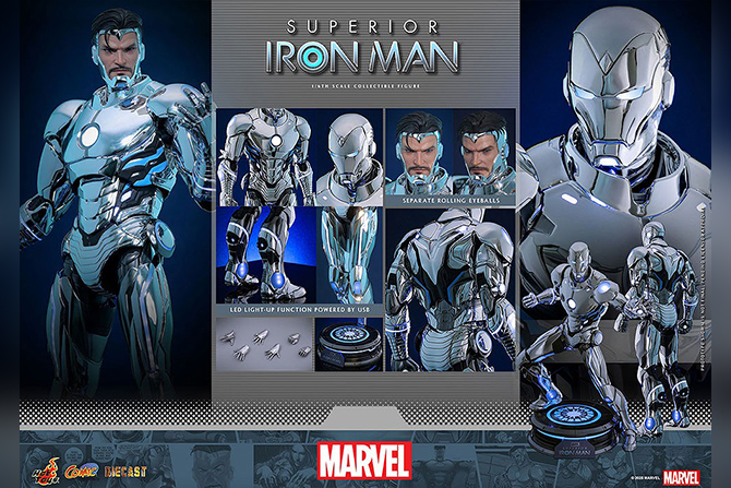 ホットトイズ新作！”悪”のアイアンマンことスーペリア・アイアンマンがDIECAST仕様で2026年10月に発売！