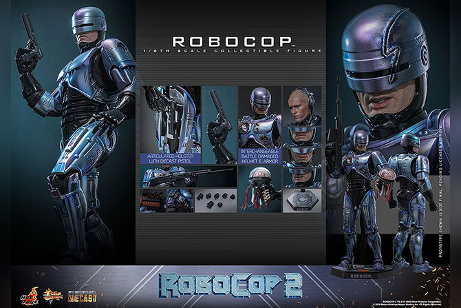 ホットトイズ新作！『ロボコップ2』よりロボコップがDIECAST仕様で26年10月発売！
