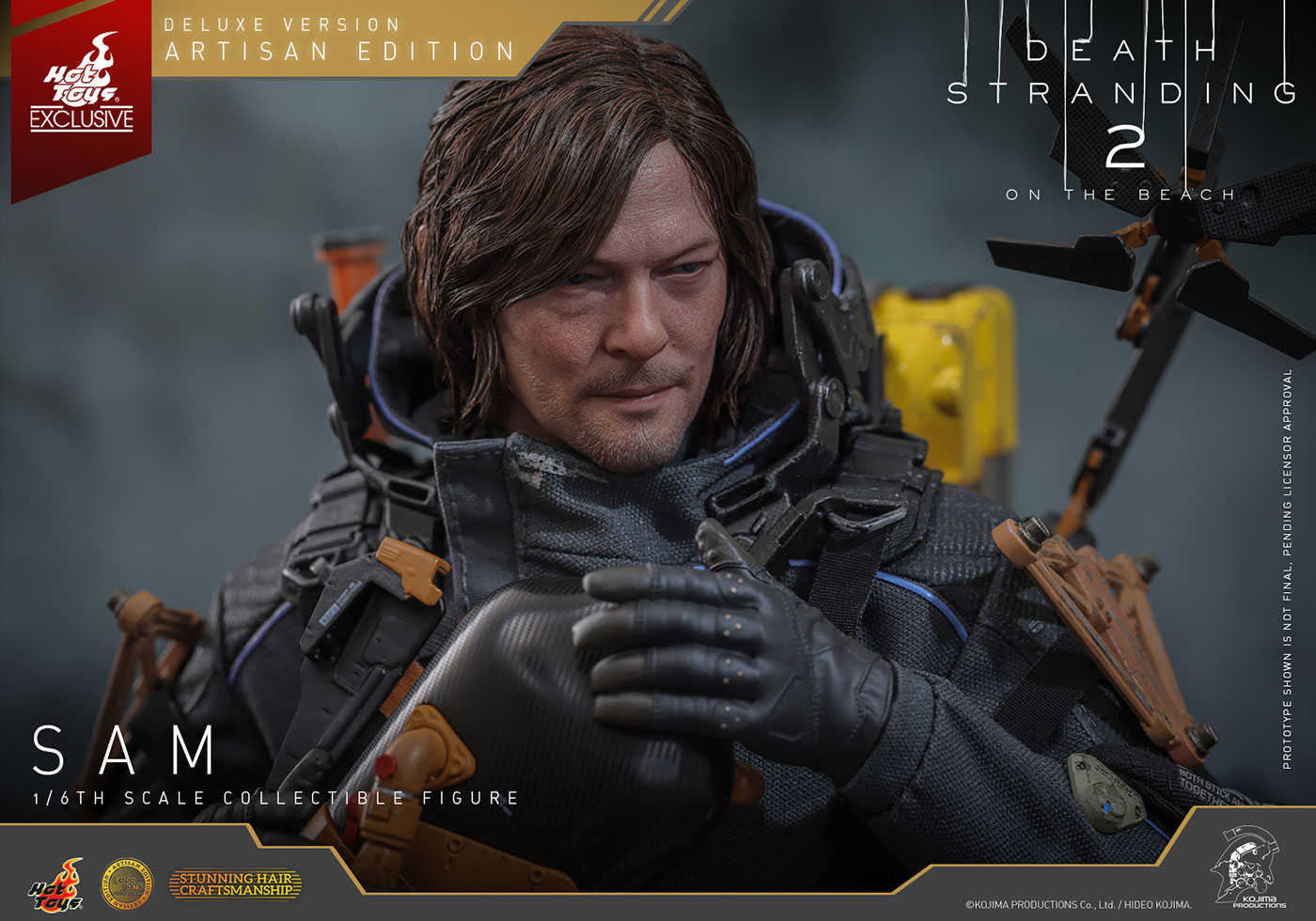 ホットトイズ　ビデオゲーム・マスターピース アルチザン　サム（『DEATH STRANDING 2: ON THE BEACH』）