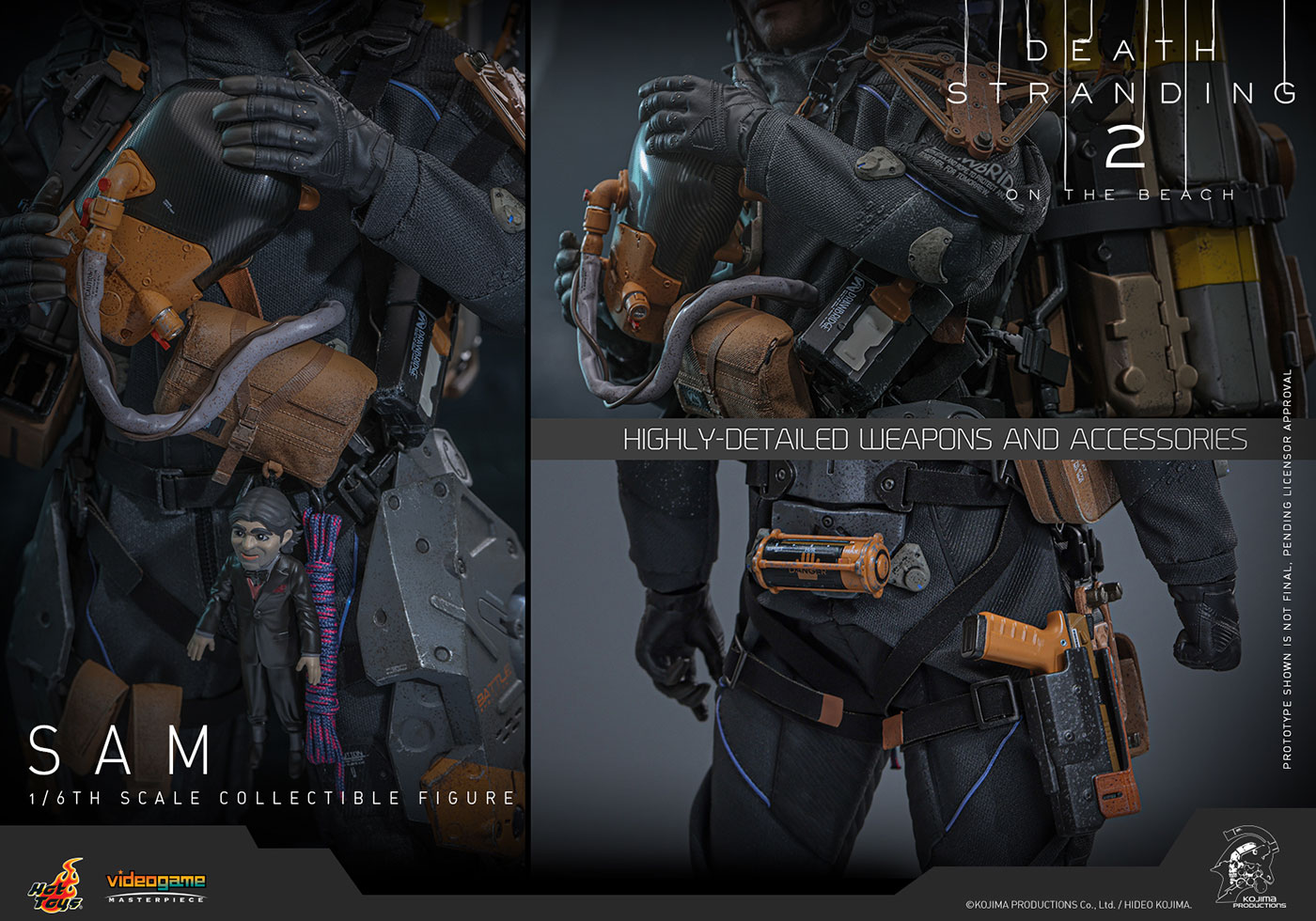 ホットトイズ　ビデオゲーム・マスターピース　サム（『DEATH STRANDING 2: ON THE BEACH』）