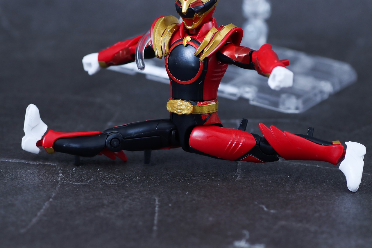 勇動　ナンバーワン戦隊ゴジュウジャー　レビュー　ゴジュウウルフ　可動範囲