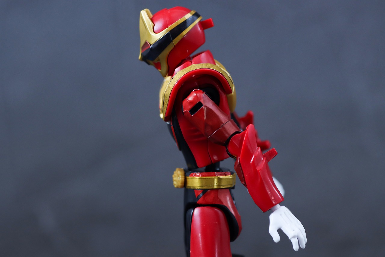 勇動　ナンバーワン戦隊ゴジュウジャー　レビュー　ゴジュウウルフ　可動範囲