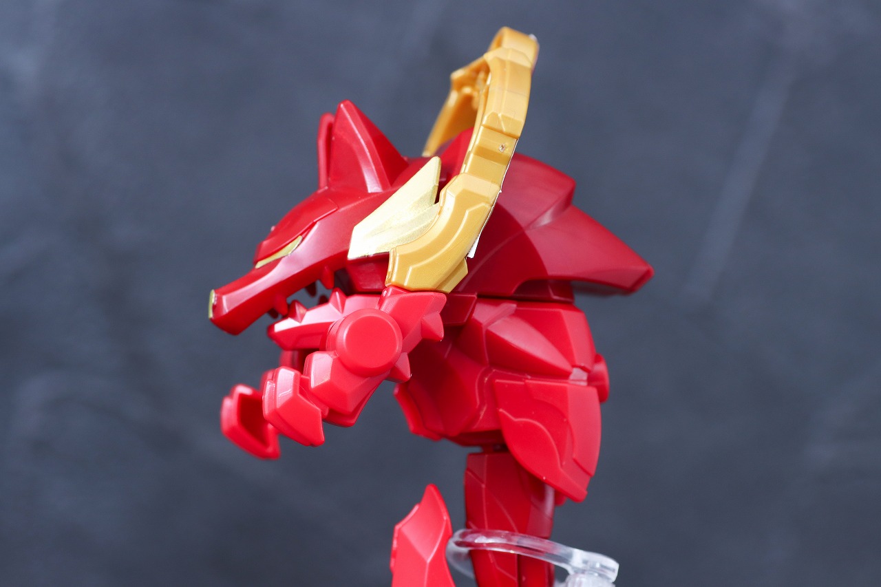 ミニプラ　ウルフデカリバー50　レビュー　本体