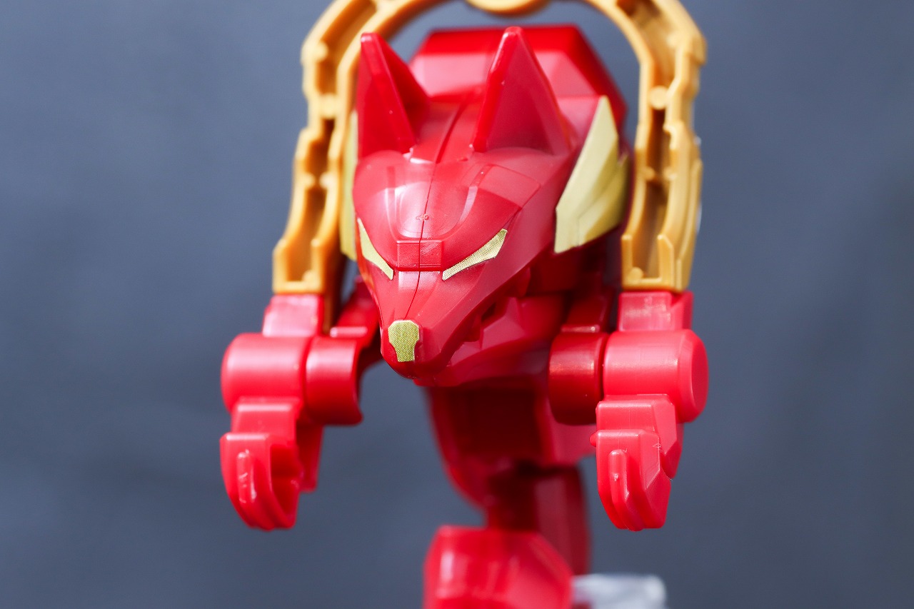 ミニプラ　ウルフデカリバー50　レビュー　本体