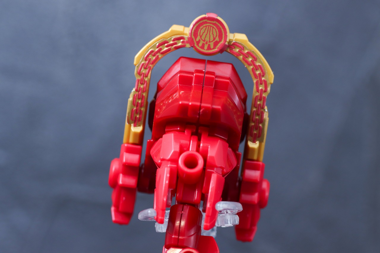 ミニプラ　ウルフデカリバー50　レビュー　本体