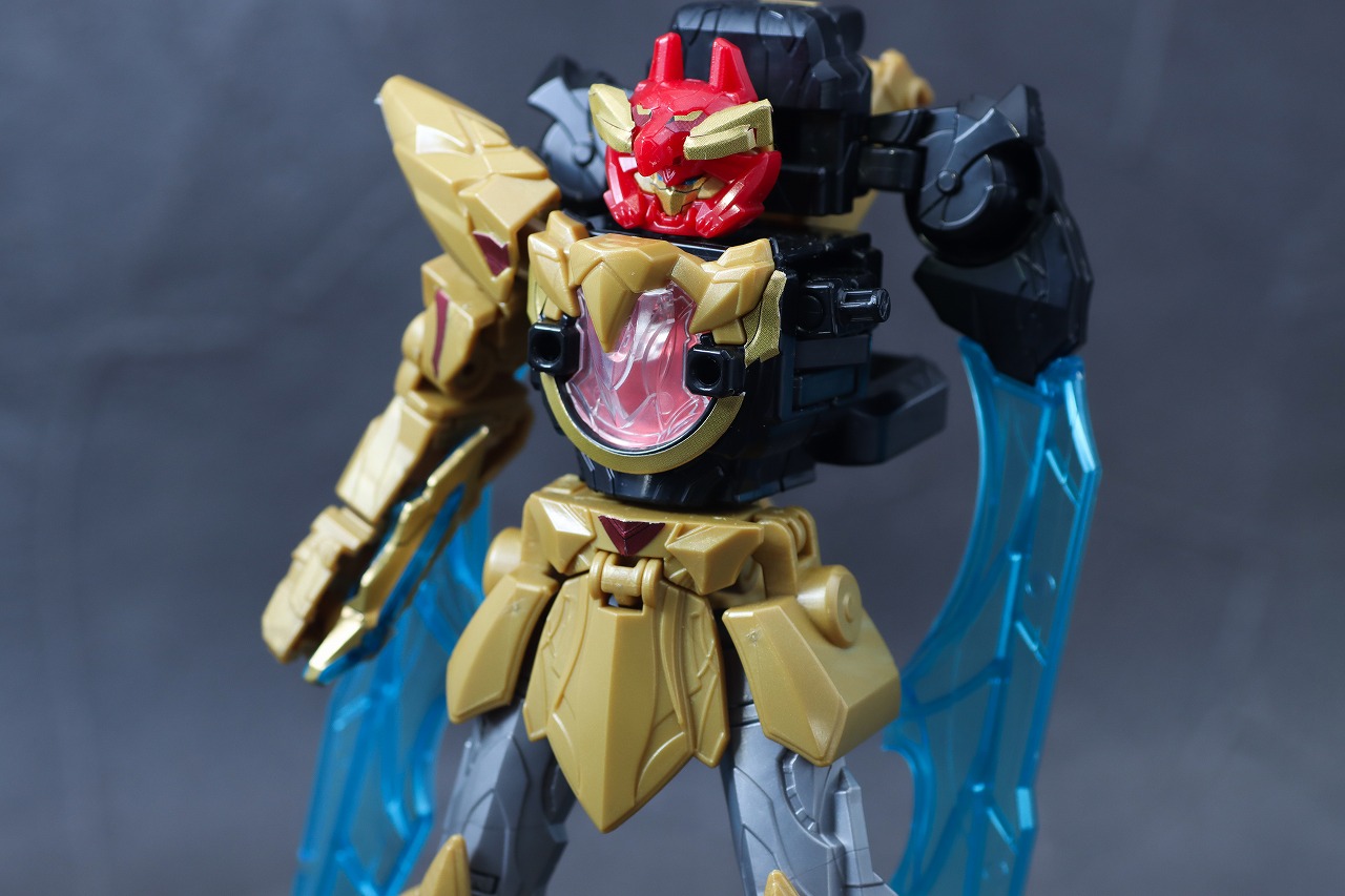 ミニプラ　テガソードデカクロウ　ウルフデカリバー50　レビュー　本体