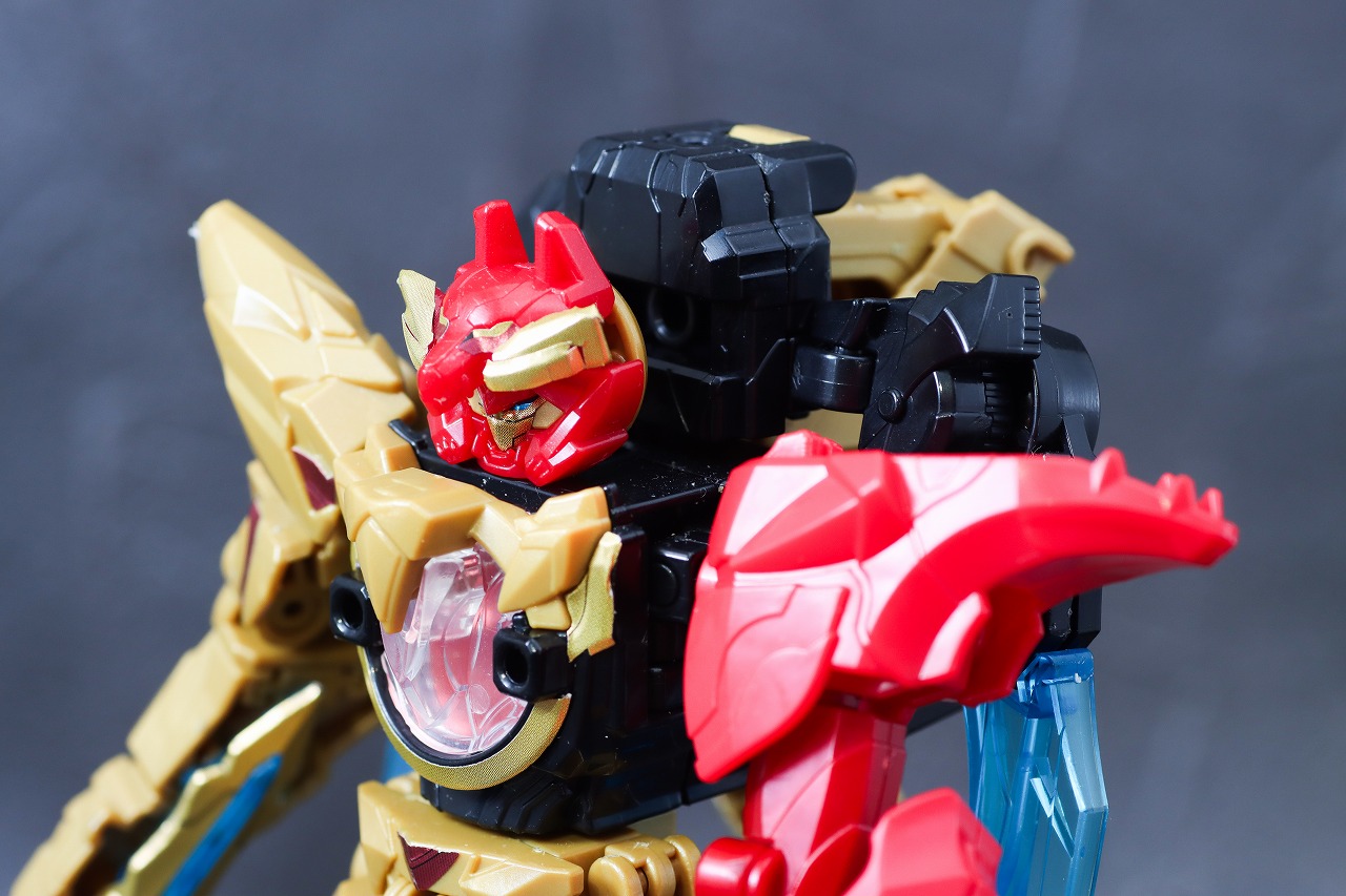 ミニプラ　テガソードデカクロウ　ウルフデカリバー50　レビュー　本体