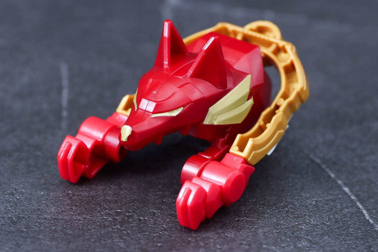 ミニプラ　テガソードデカクロウ　ウルフデカリバー50　レビュー　本体