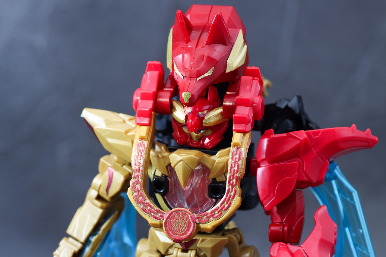 ミニプラ　テガソードデカクロウ　ウルフデカリバー50　レビュー　本体