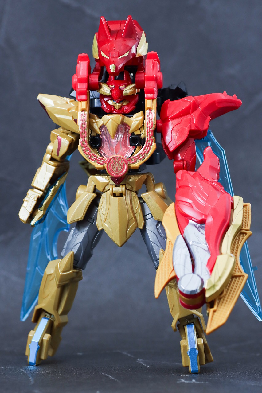 ミニプラ　テガソードデカクロウ　レビュー　本体