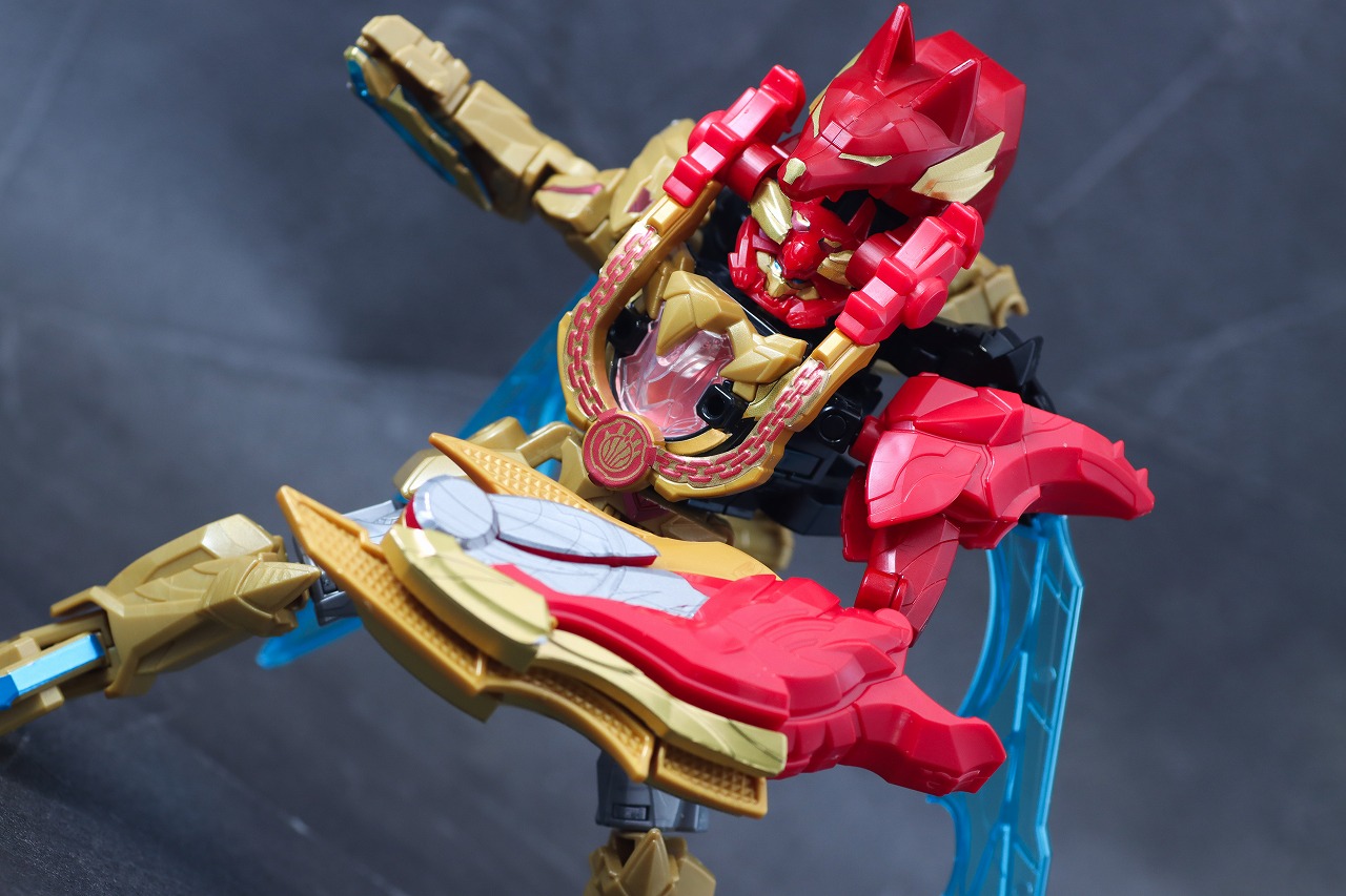 ミニプラ　テガソードデカクロウ　レビュー　アクション