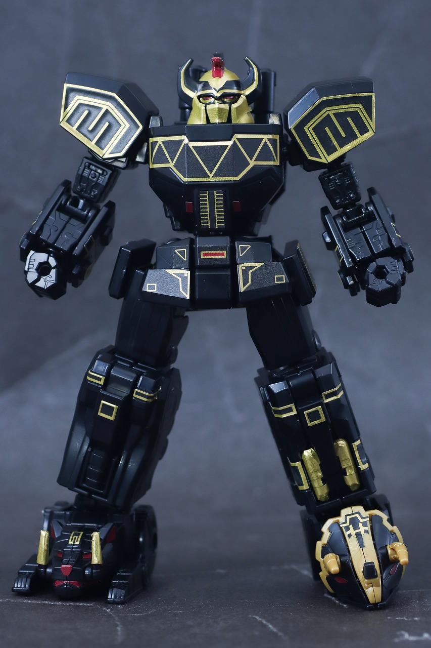 ミニプラ　ブラック大獣神　レビュー　本体