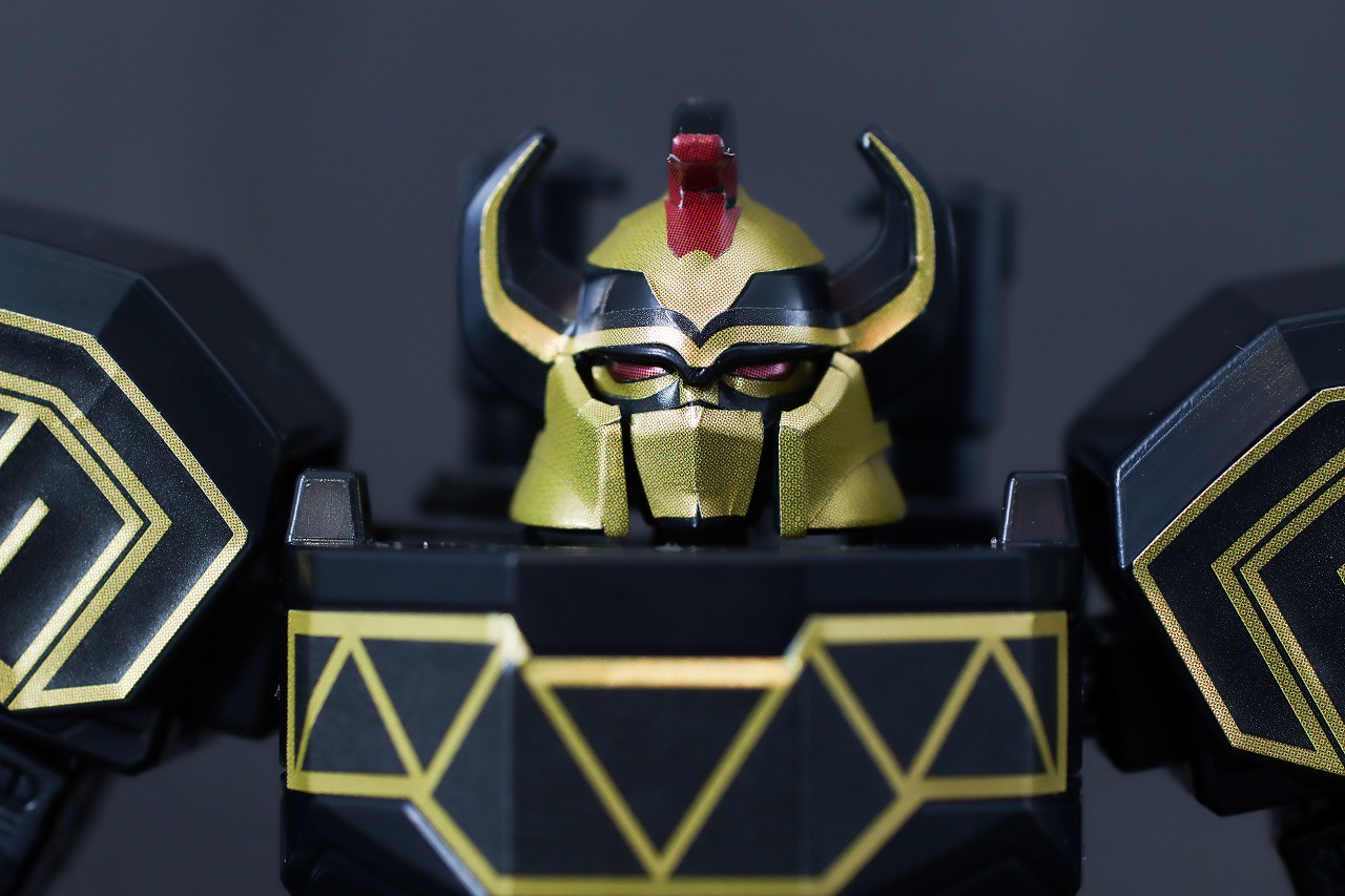 ミニプラ　ブラック大獣神　レビュー　本体