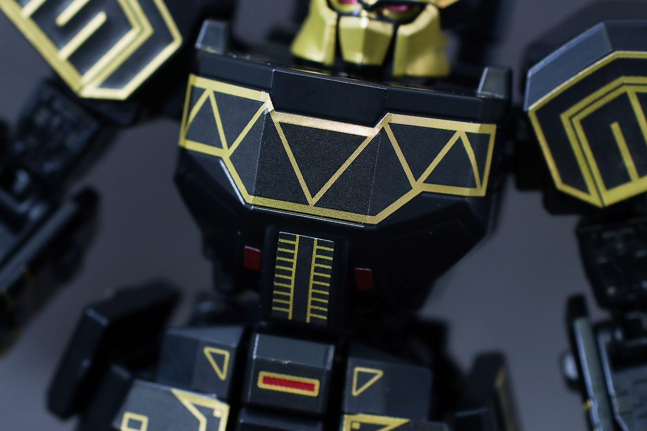 ミニプラ　ブラック大獣神　レビュー　本体