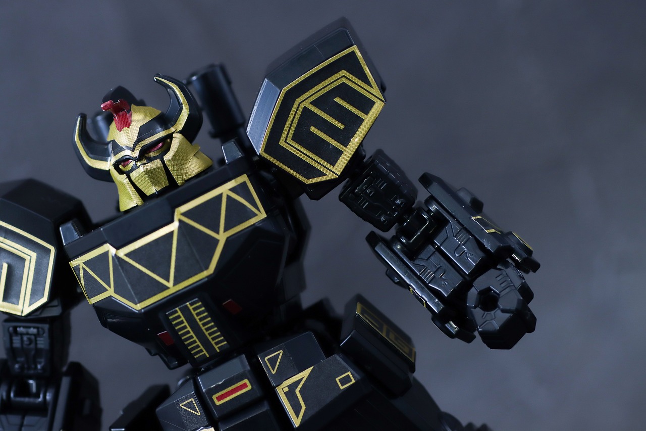 ミニプラ　ブラック大獣神　レビュー　本体