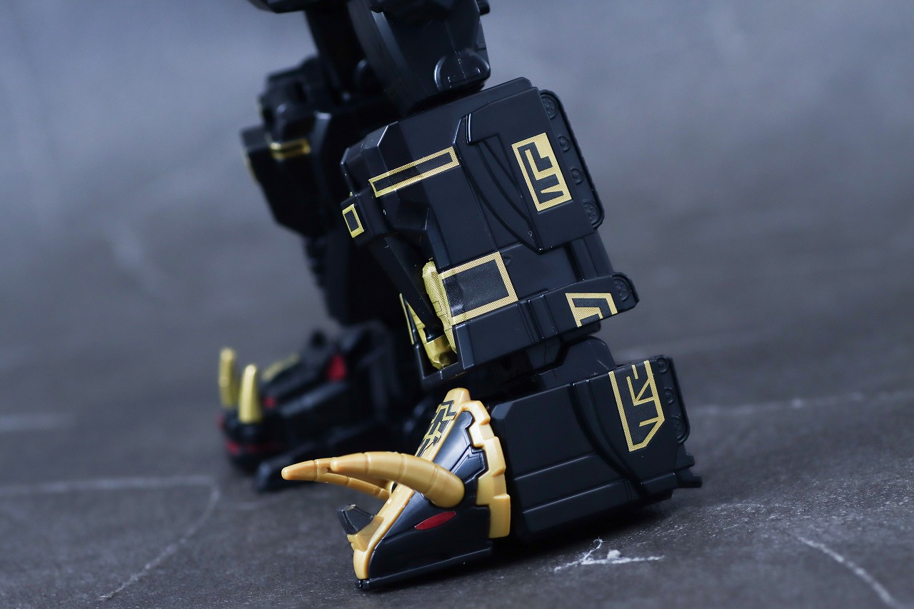 ミニプラ　ブラック大獣神　レビュー　本体