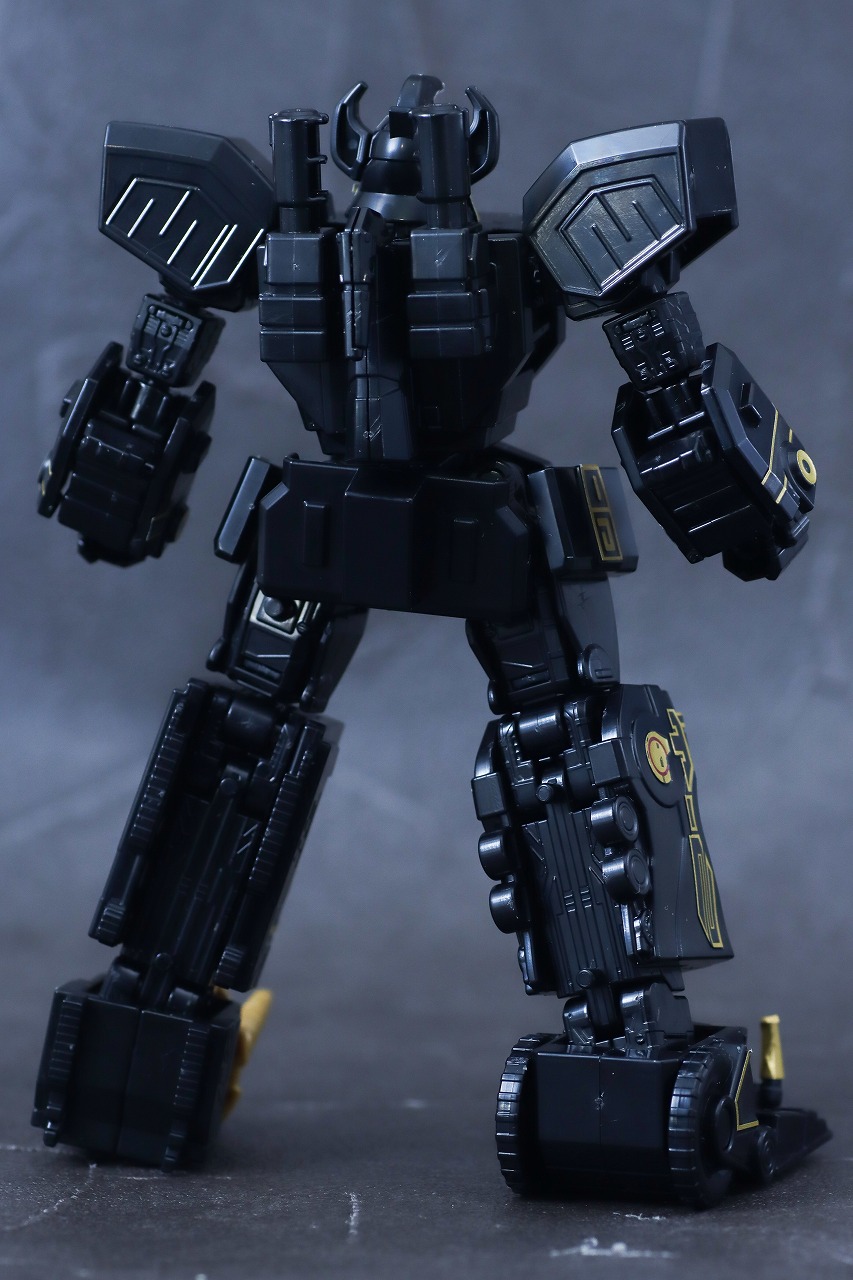 ミニプラ　ブラック大獣神　レビュー　本体