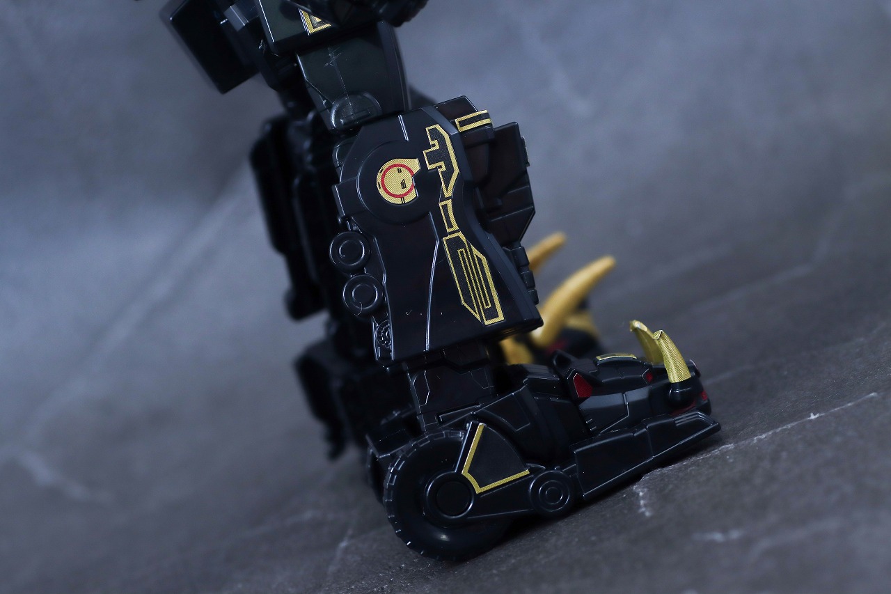 ミニプラ　ブラック大獣神　レビュー　本体