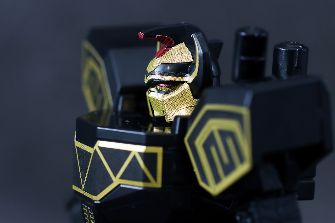 ミニプラ　ブラック大獣神　レビュー　本体