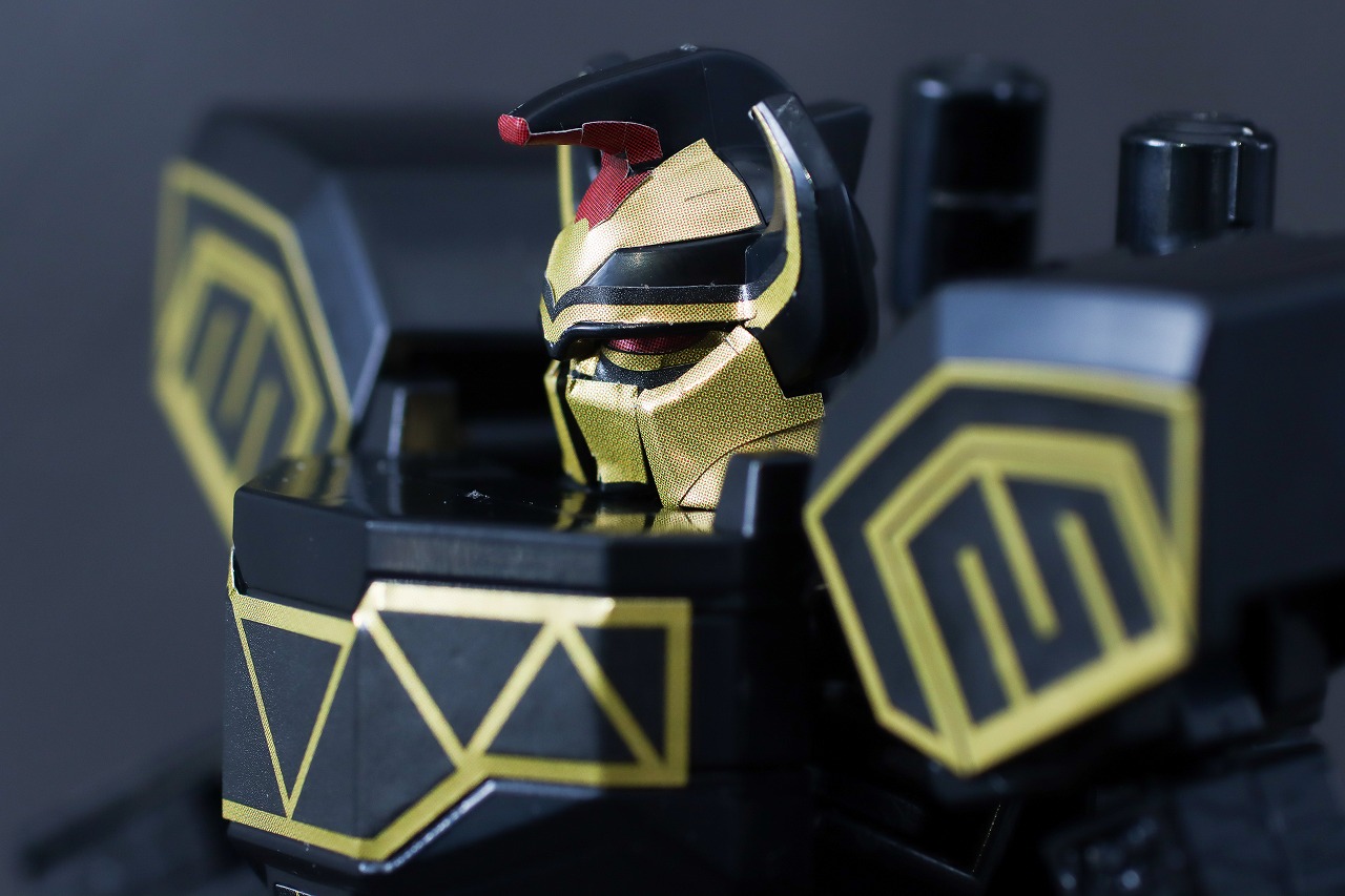 ミニプラ　ブラック大獣神　レビュー　可動範囲