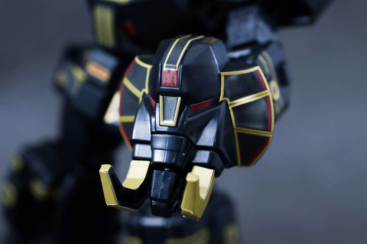 ミニプラ　ブラック大獣神　レビュー　本体