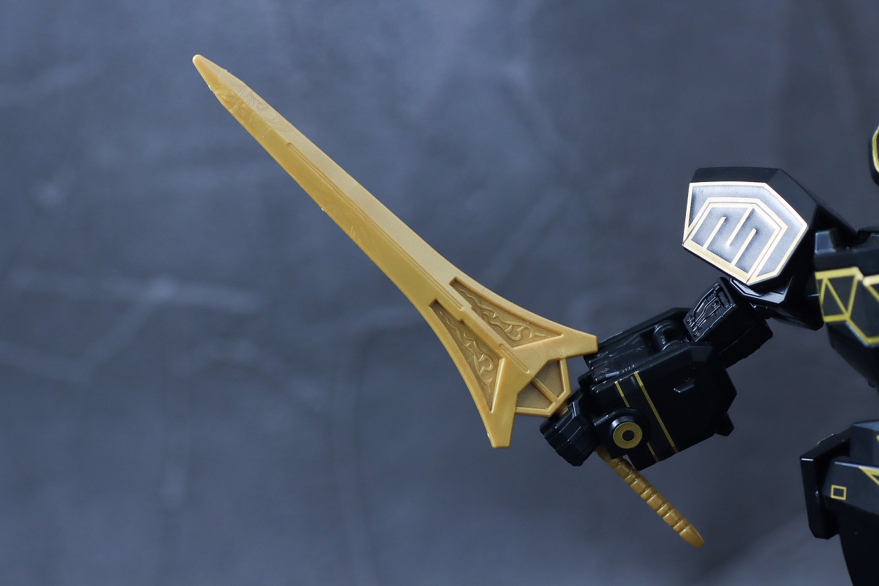 ミニプラ　ブラック大獣神　レビュー　本体