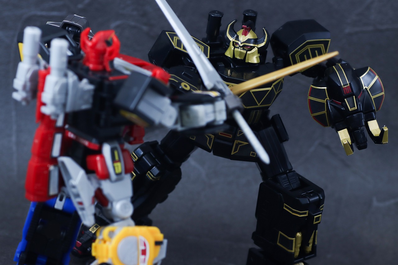 ミニプラ　ブラック大獣神　レビュー　アクション　スーパーミニプラ　大獣神