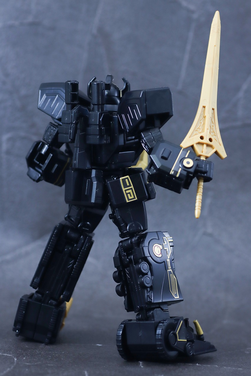 ミニプラ　ブラック大獣神　レビュー　本体