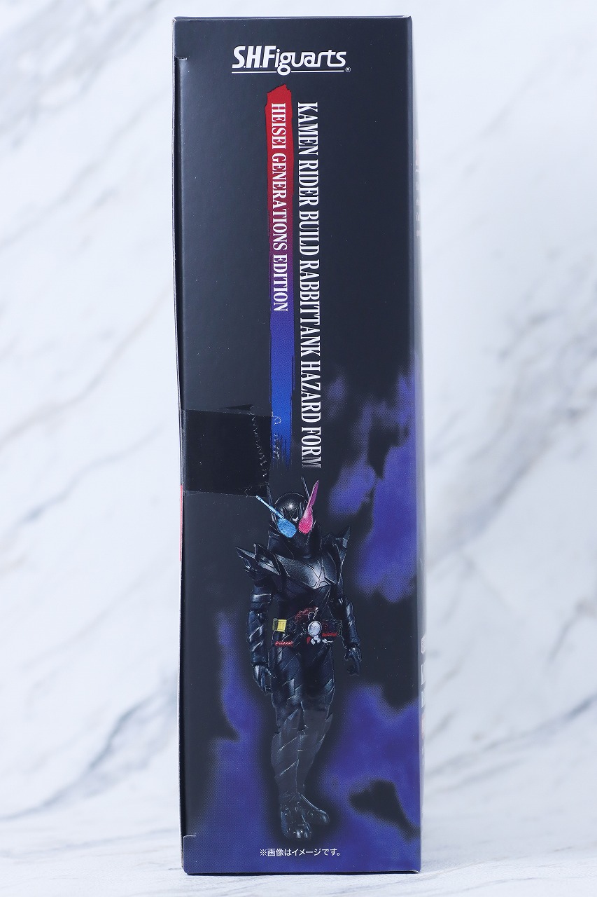 S.H.フィギュアーツ　仮面ライダービルド ラビットタンクハザードフォーム 平成ジェネレーション エディション　レビュー　パッケージ
