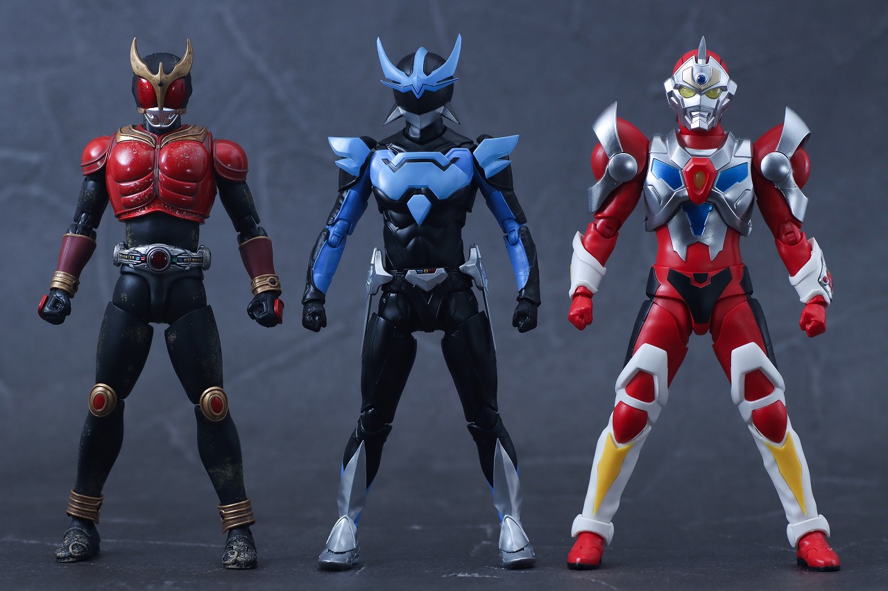 S.H.フィギュアーツ 真骨彫製法　ウイングマン　レビュー　本体　比較　超古代戦士クウガ　グリッドマン