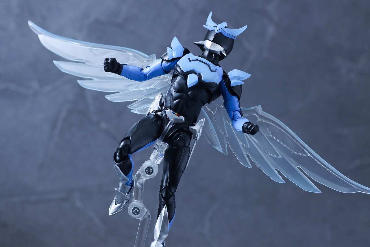 S.H.フィギュアーツ 真骨彫製法　ウイングマン　レビュー　アクション