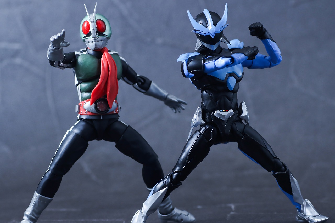 S.H.フィギュアーツ 真骨彫製法　ウイングマン　レビュー　アクション　仮面ライダー新1号