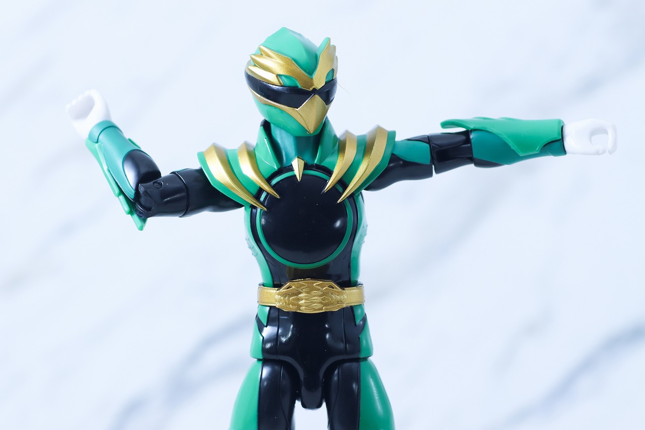 アクションヒーロー　ゴジュウイーグル　レビュー　可動範囲