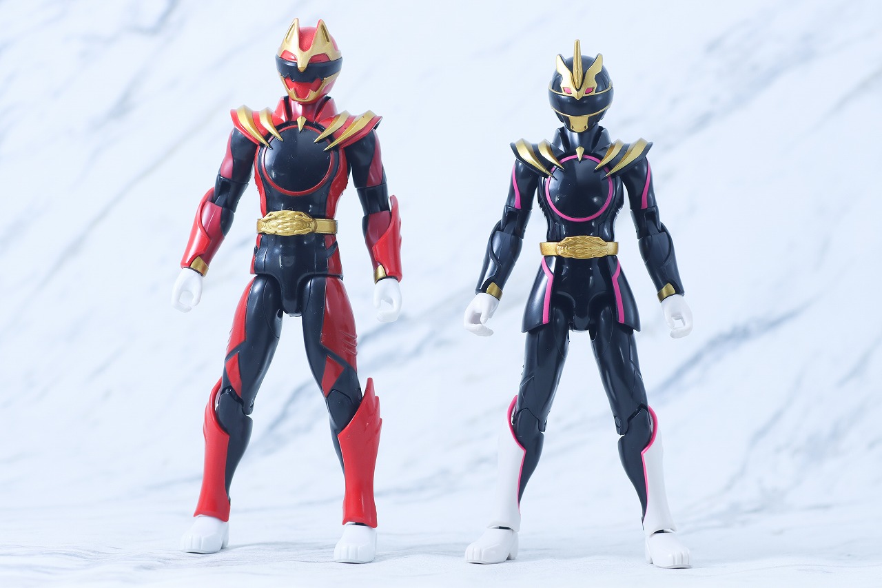 アクションヒーロー　ゴジュウユニコーン　レビュー　本体　ゴジュウウルフ　比較