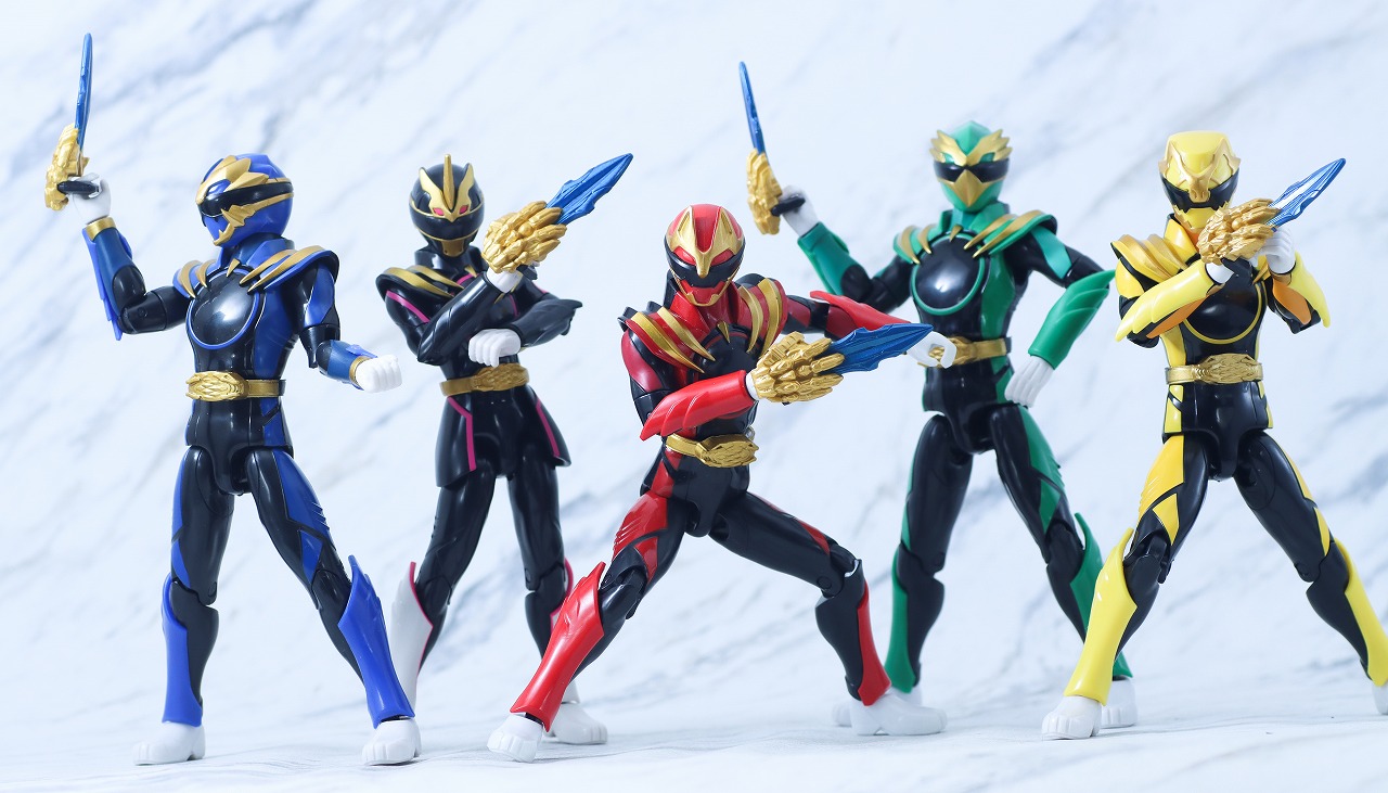 アクションヒーロー　ゴジュウイーグル　レビュー　アクション　ゴジュウウルフ　ゴジュウレオン　ゴジュウティラノ　ゴジュウユニコーン