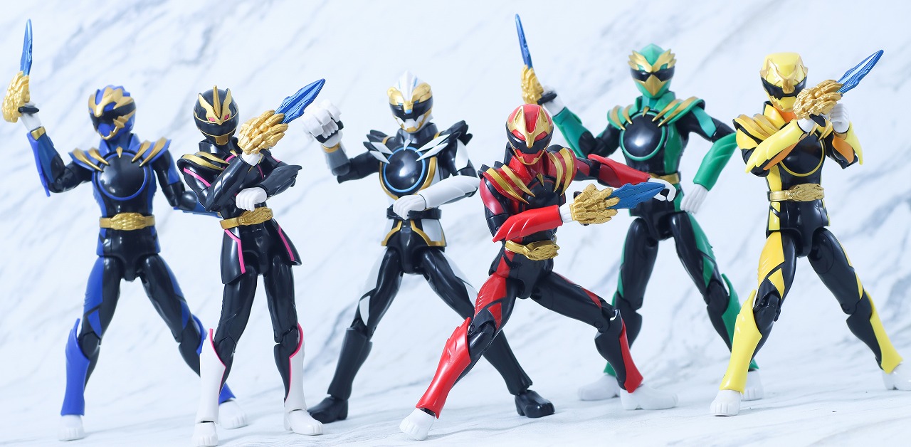 アクションヒーロー　ゴジュウユニコーン　レビュー　アクション　ゴジュウウルフ　ゴジュウレオン　ゴジュウティラノ　ゴジュウイーグル　ゴジュウポーラー