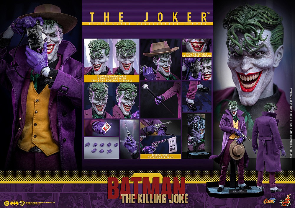 ホットトイズ　コミック・マスターピース　ジョーカー（『バットマン：キリングジョーク』）